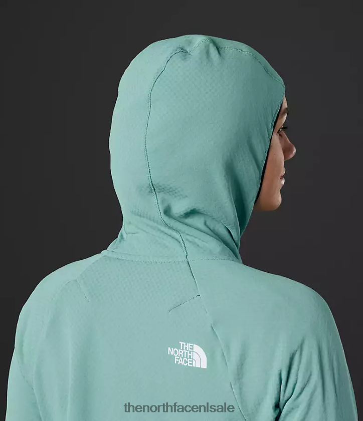 vrouwen Summit-serie futurefleece hoodie met volledige ritssluiting The North Face P464ZN740 kleding rifwateren