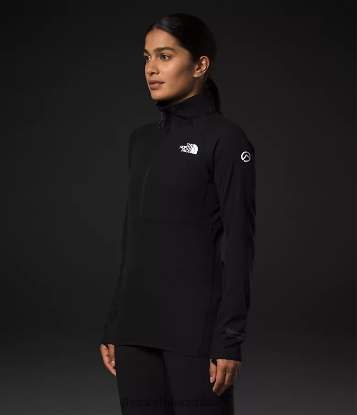 vrouwen Summit-serie futurefleece lt-zip The North Face P464ZN446 kleding tn zwart