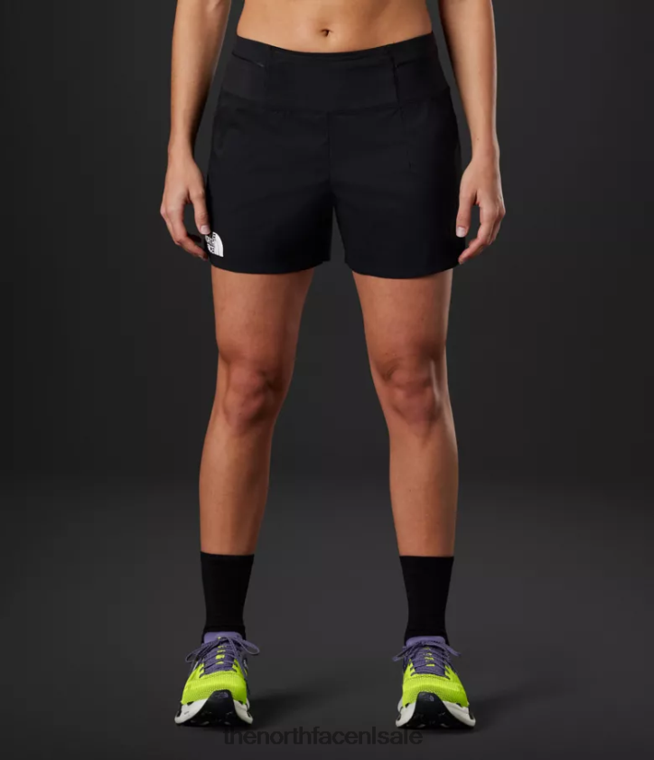 vrouwen Summit-serie pacesetter hardloopshort The North Face P464ZN748 kleding tn zwart
