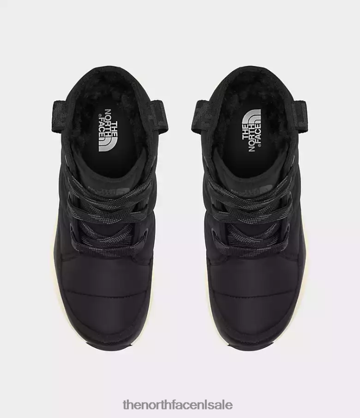 vrouwen Thermoball luxe waterdichte laarzen met veters The North Face P464ZN814 schoenen tnf zwart/asfaltgrijs