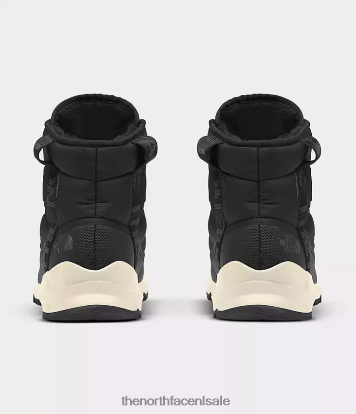 vrouwen Thermoball luxe waterdichte laarzen met veters The North Face P464ZN814 schoenen tnf zwart/asfaltgrijs