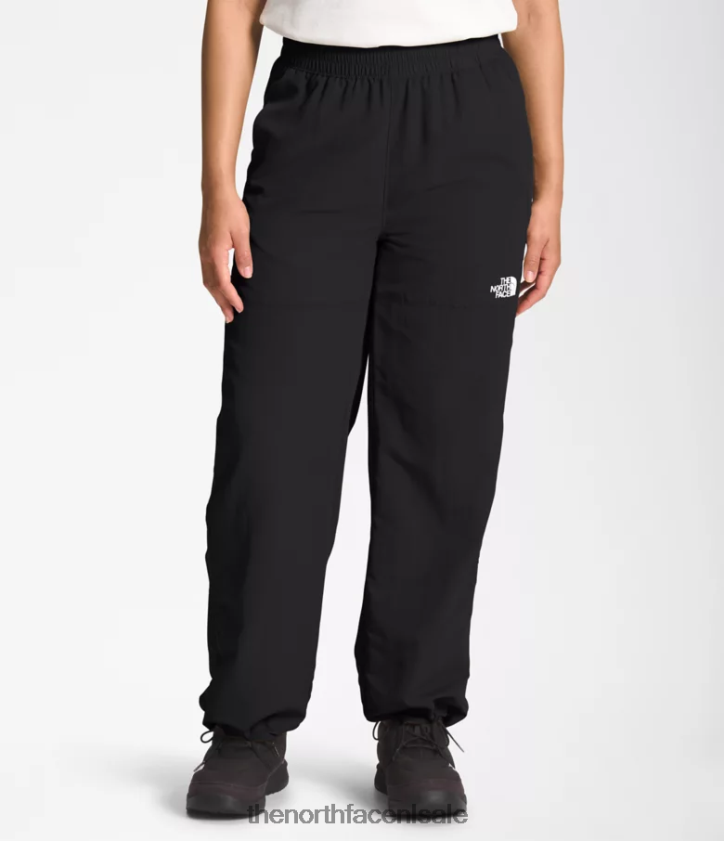 vrouwen Tnf nylon gemakkelijke broek The North Face P464ZN1097 kleding tn zwart