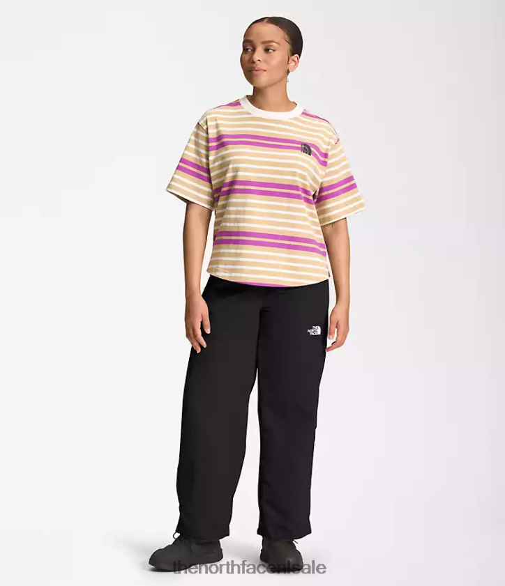 vrouwen Tnf nylon gemakkelijke broek The North Face P464ZN1097 kleding tn zwart