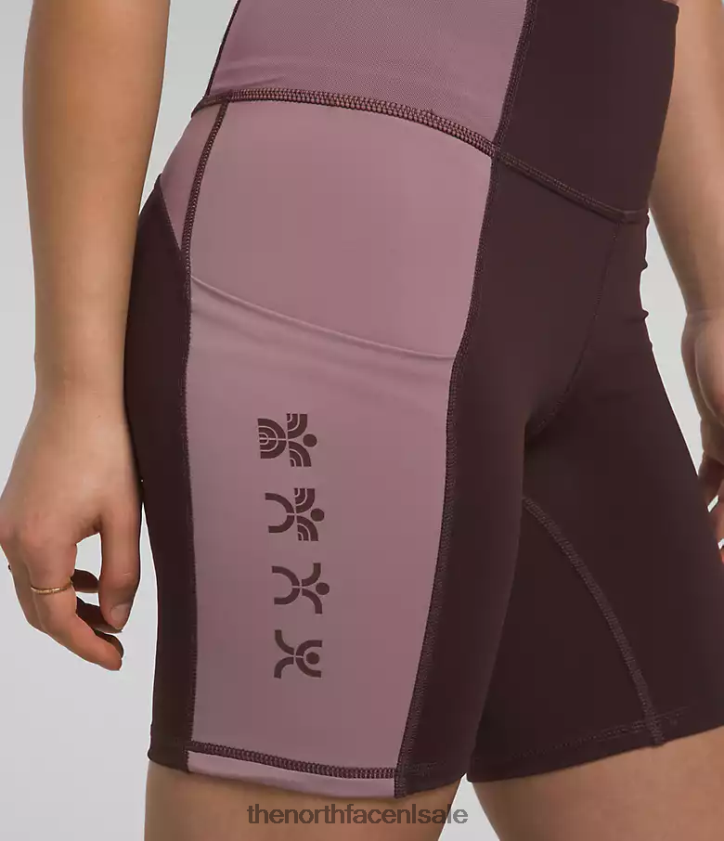 vrouwen Trailwear qtm fietsbroek The North Face P464ZN903 kleding steenkoolbruin/fawn grijs