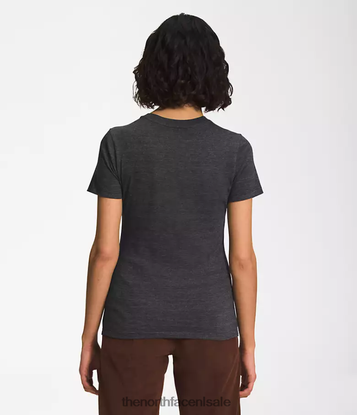 vrouwen Triblend T-shirt met korte mouwen en stadsoriëntatiepunt The North Face P464ZN1022 kleding tnf/vancouver