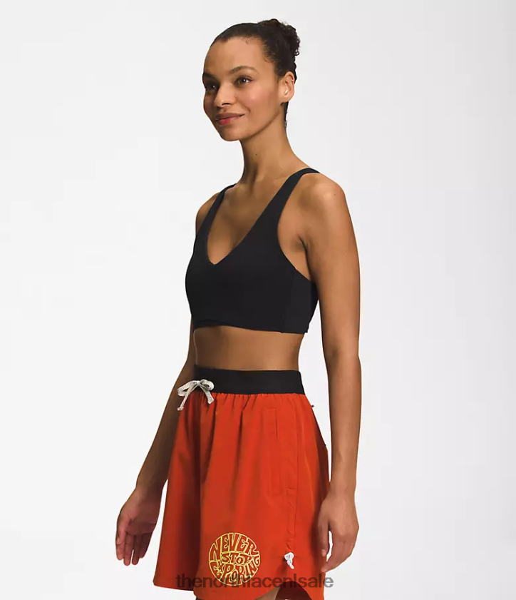 vrouwen Valley Shine BH The North Face P464ZN1232 kleding tn zwart