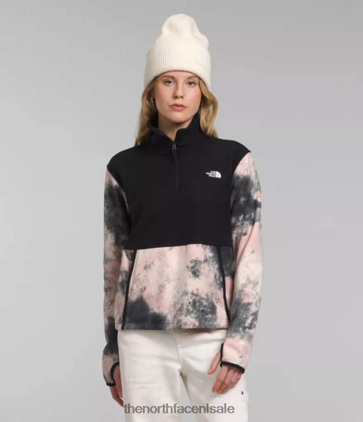 vrouwen alpine polartec 100-ritskap The North Face P464ZN157 kleding donkere salie