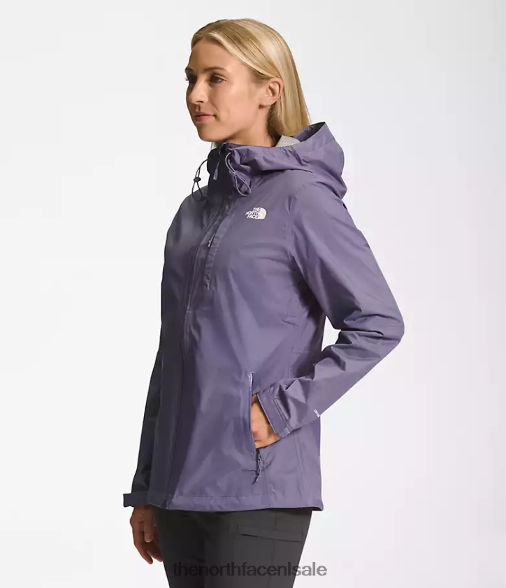vrouwen alta vista jas The North Face P464ZN326 kleding maan leisteen