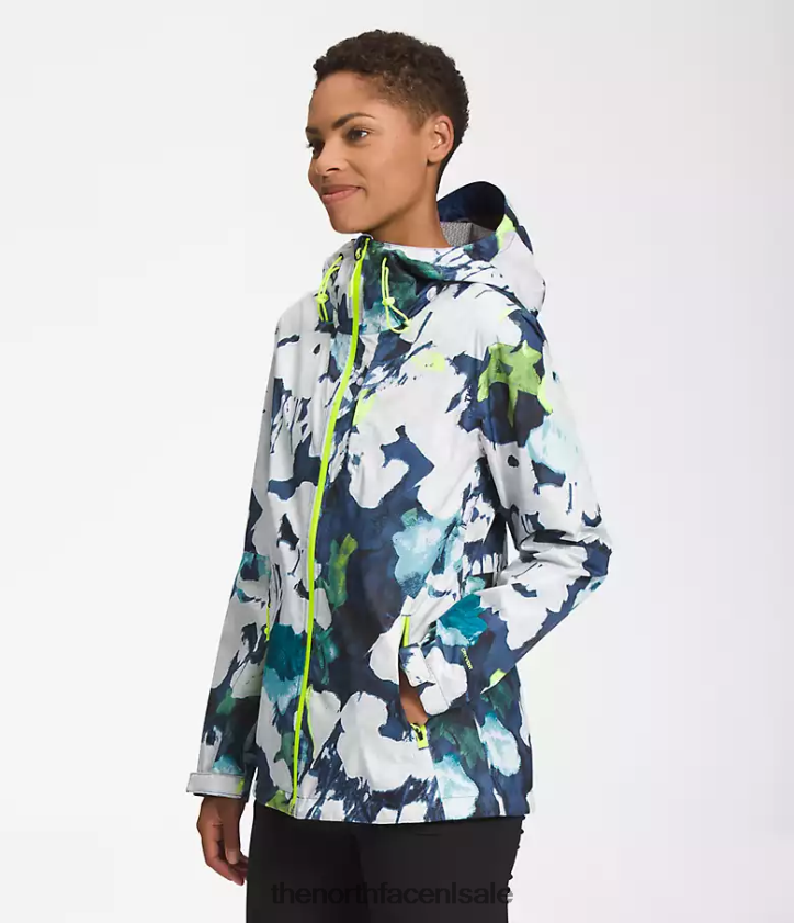 vrouwen alta vista jas The North Face P464ZN328 kleding smt marineblauwe abstracte bloemenprint
