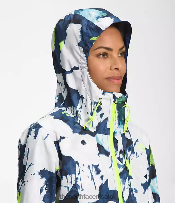 vrouwen alta vista jas The North Face P464ZN328 kleding smt marineblauwe abstracte bloemenprint