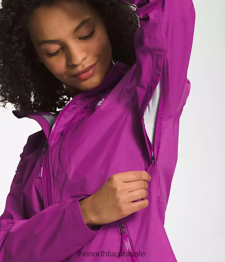 vrouwen alta vista jas The North Face P464ZN329 kleding paarse cactusbloem
