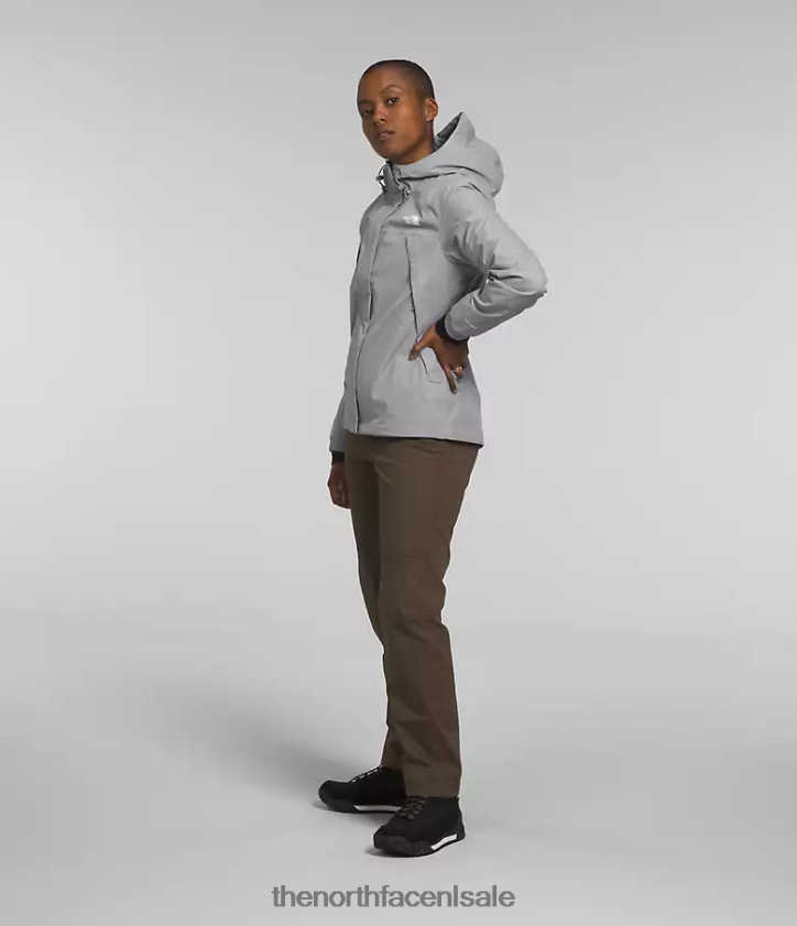 vrouwen antora jas The North Face P464ZN1274 kleding grijs samenvoegen