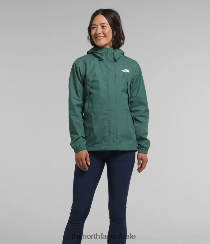 vrouwen antora jas The North Face P464ZN1275 kleding donkere salie