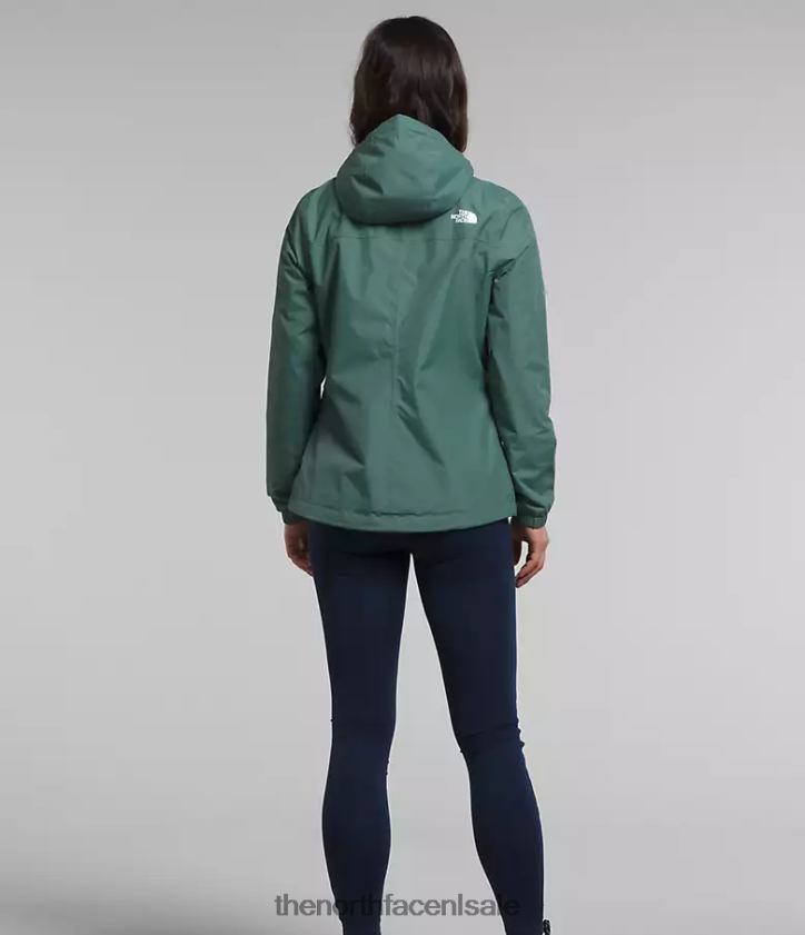 vrouwen antora jas The North Face P464ZN1275 kleding donkere salie