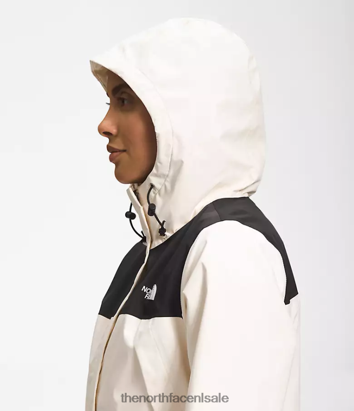 vrouwen antora jas The North Face P464ZN1276 kleding tnf zwart/gardenia wit