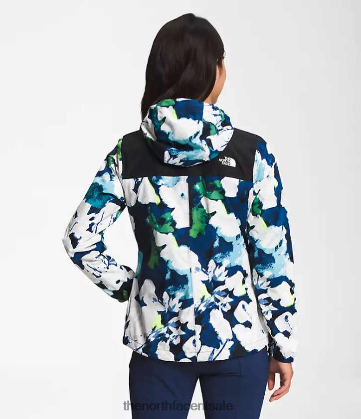 vrouwen antora jas The North Face P464ZN1278 kleding tnf zwart/summt navy abstracte bloemenprint