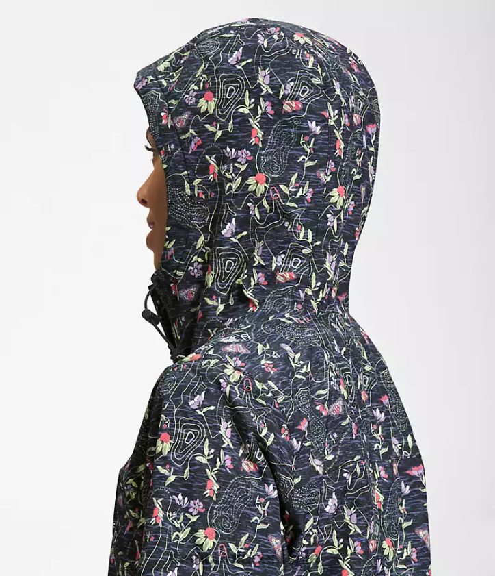 vrouwen antora jas The North Face P464ZN1279 kleding tnf zwarte iwd-afdruk