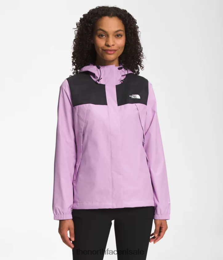 vrouwen antora jas The North Face P464ZN1282 kleding tnf zwart/lupine