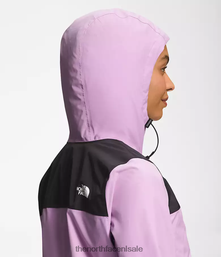vrouwen antora jas The North Face P464ZN1282 kleding tnf zwart/lupine