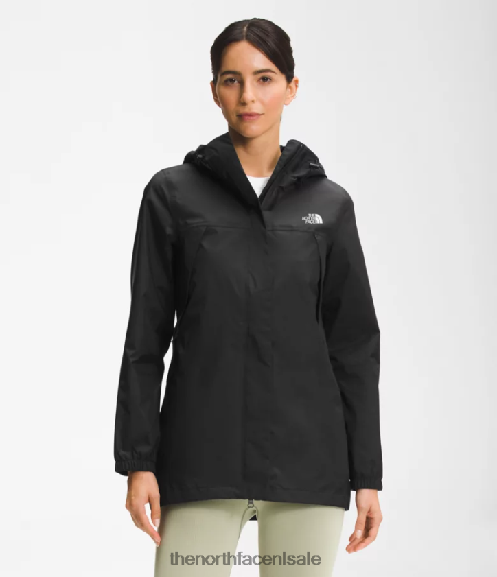vrouwen antora parka The North Face P464ZN44 kleding tn zwart