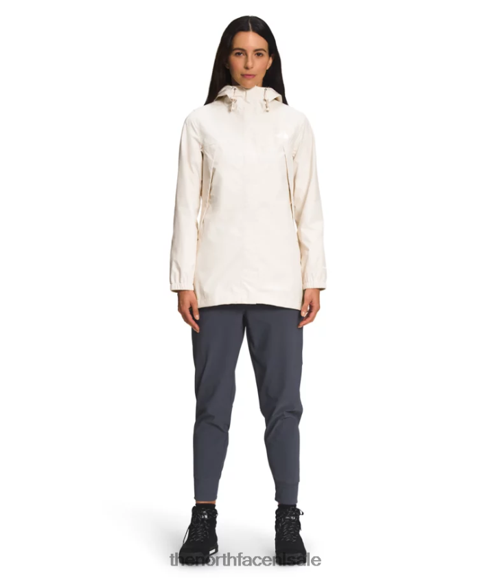 vrouwen antora parka The North Face P464ZN47 kleding gardenia wit