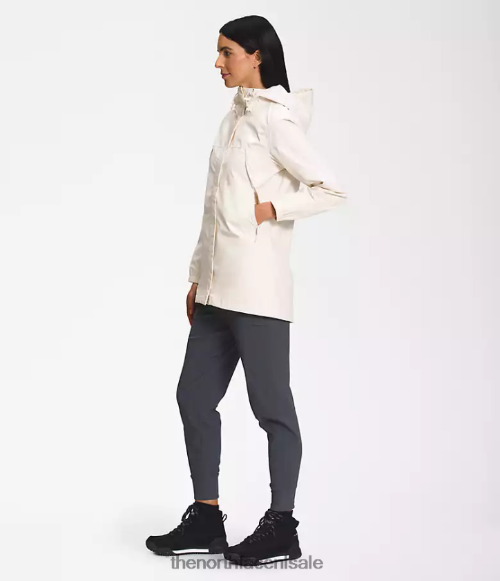 vrouwen antora parka The North Face P464ZN47 kleding gardenia wit