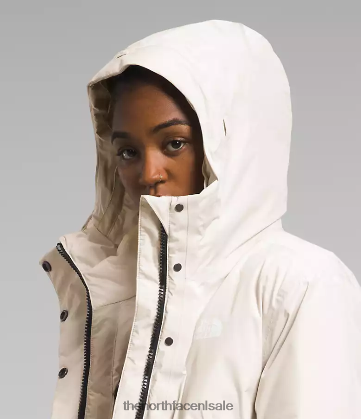 vrouwen arctic parka gtx The North Face P464ZN234 kleding gardenia wit