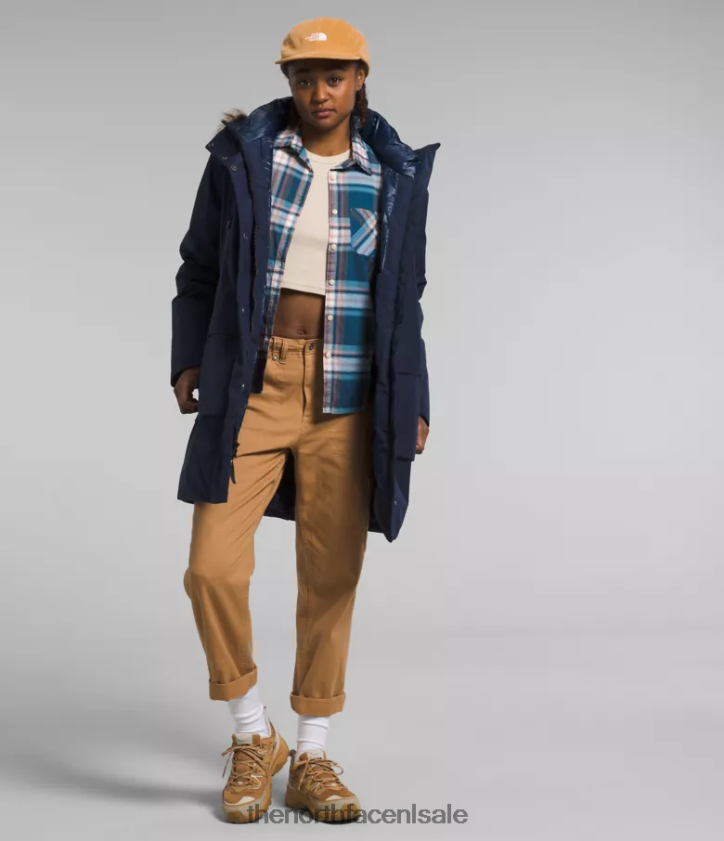 vrouwen arctic parka gtx The North Face P464ZN235 kleding top marine