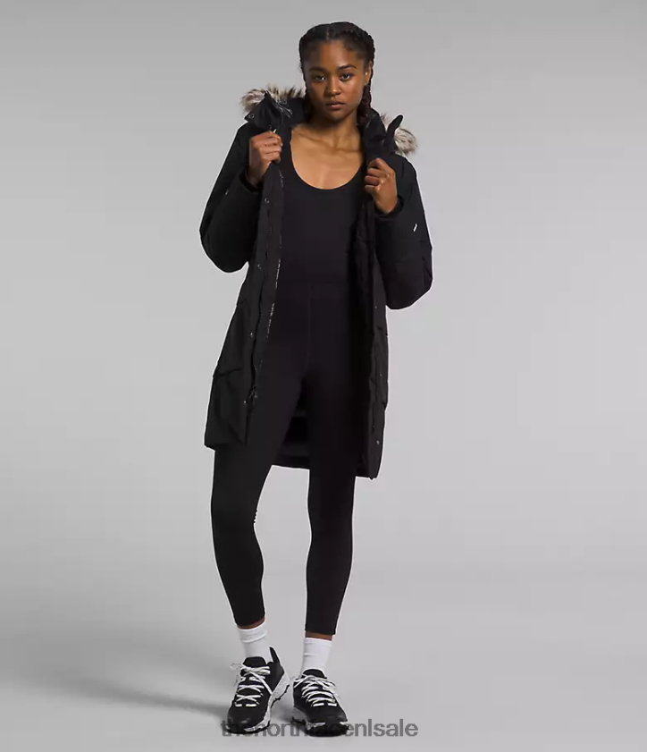 vrouwen arctic parka gtx The North Face P464ZN236 kleding tn zwart