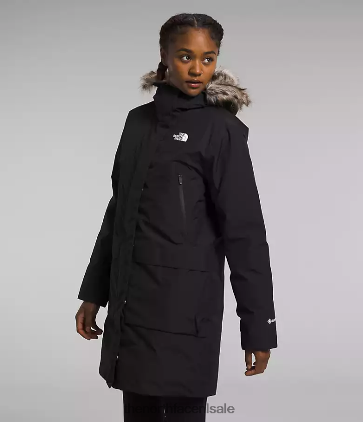 vrouwen arctic parka gtx The North Face P464ZN236 kleding tn zwart