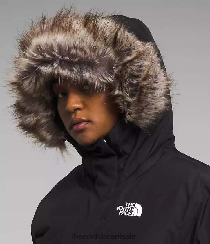 vrouwen arctic parka gtx The North Face P464ZN236 kleding tn zwart