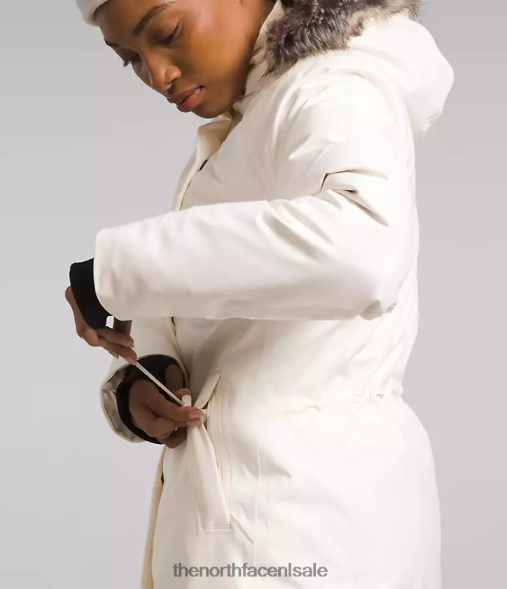 vrouwen arctische parka The North Face P464ZN507 kleding gardenia wit