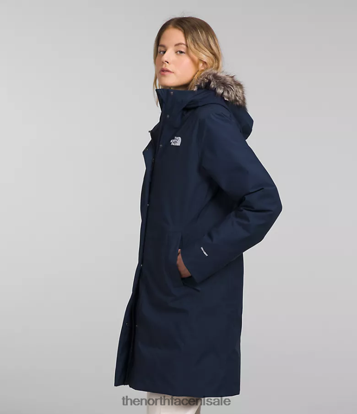 vrouwen arctische parka The North Face P464ZN508 kleding top marine