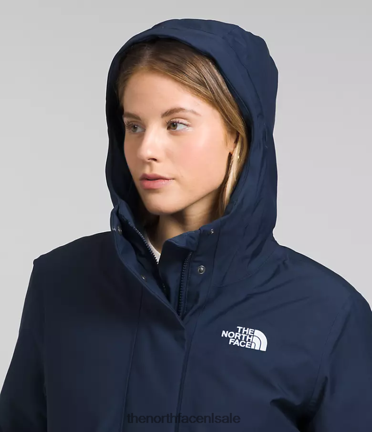 vrouwen arctische parka The North Face P464ZN508 kleding top marine
