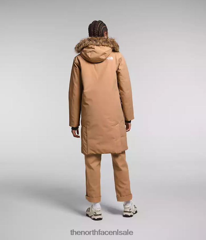 vrouwen arctische parka premium The North Face P464ZN1313 kleding amandelboter