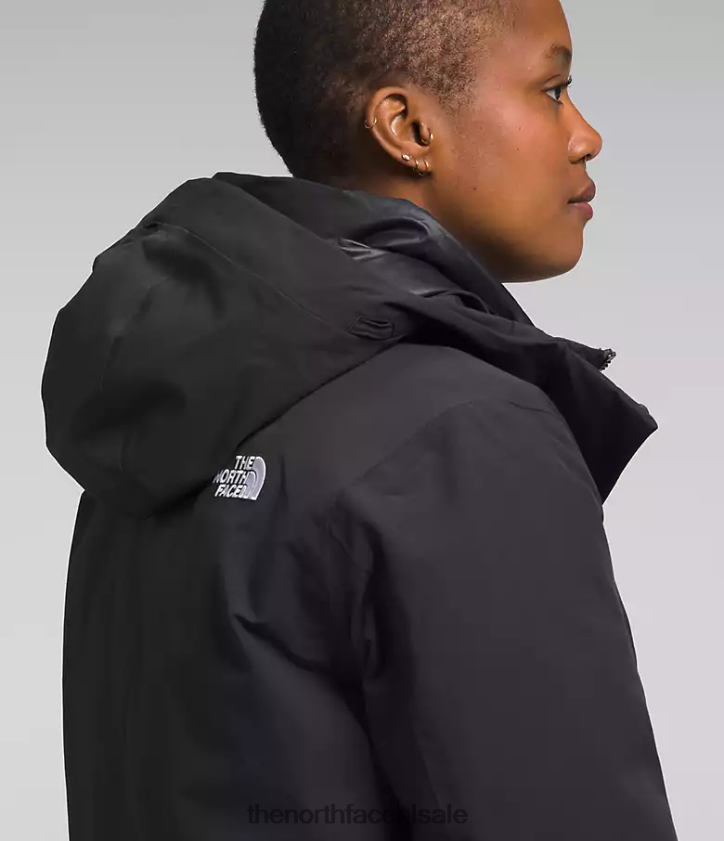vrouwen arctische parka premium The North Face P464ZN1314 kleding asfalt grijs
