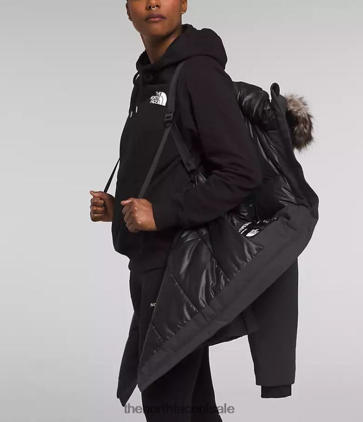 vrouwen arctische parka premium The North Face P464ZN1314 kleding asfalt grijs