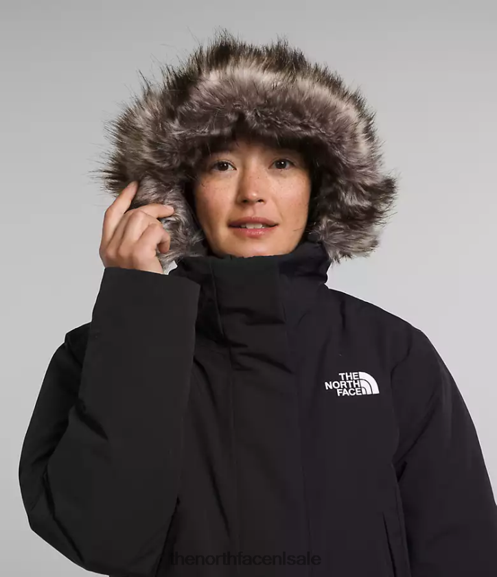 vrouwen arctische parka premium The North Face P464ZN1315 kleding tn zwart