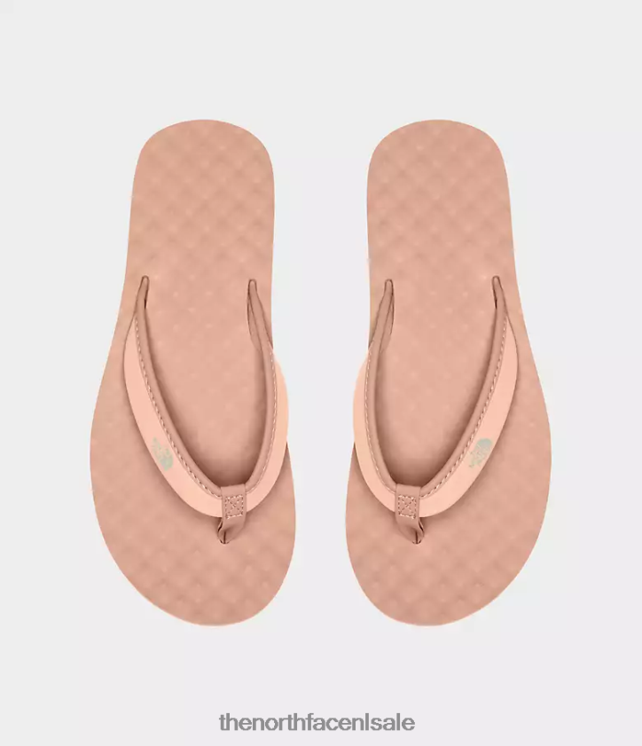 vrouwen basiskamp mini-slip-ons ii The North Face P464ZN62 schoenen café crème/avondzandroze