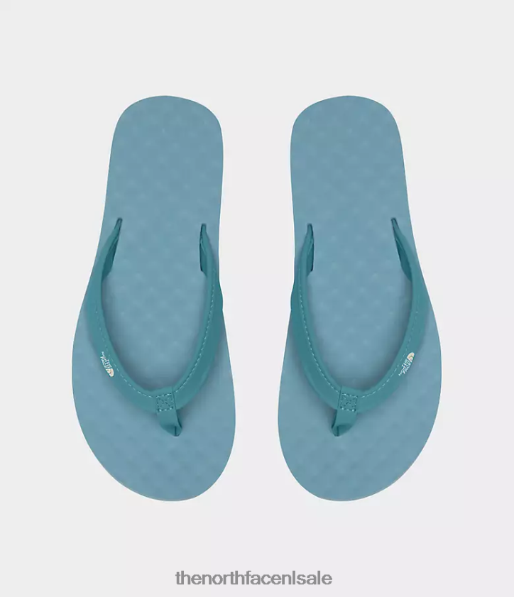 vrouwen basiskamp mini-slip-ons ii The North Face P464ZN63 schoenen basiskamp rifwater/gardenia wit