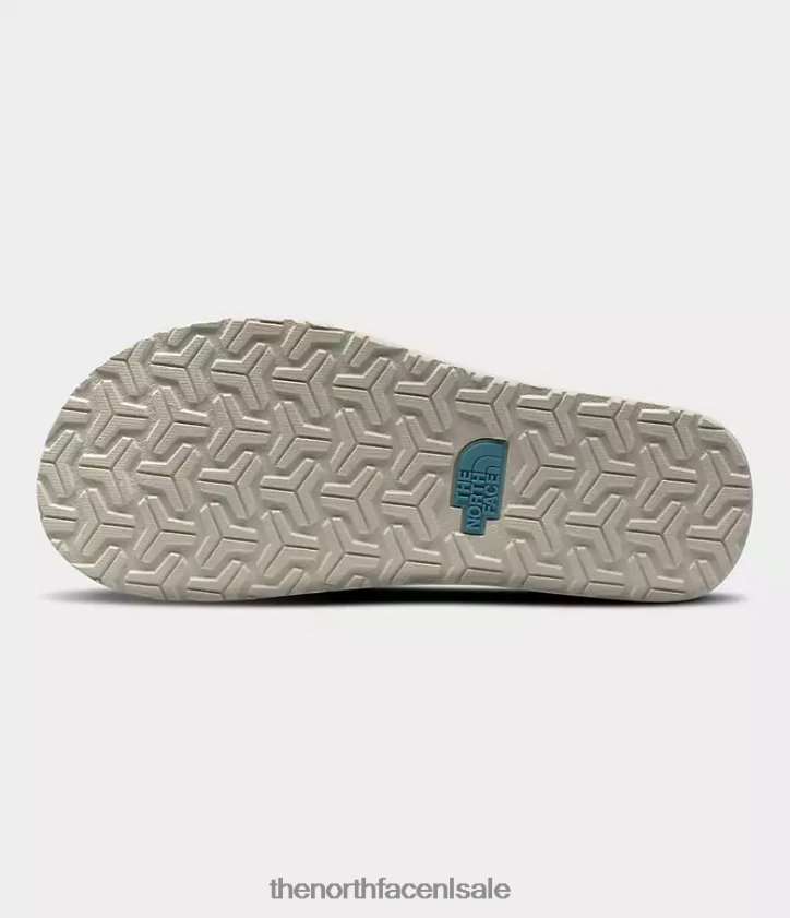 vrouwen basiskamp mini-slip-ons ii The North Face P464ZN63 schoenen basiskamp rifwater/gardenia wit