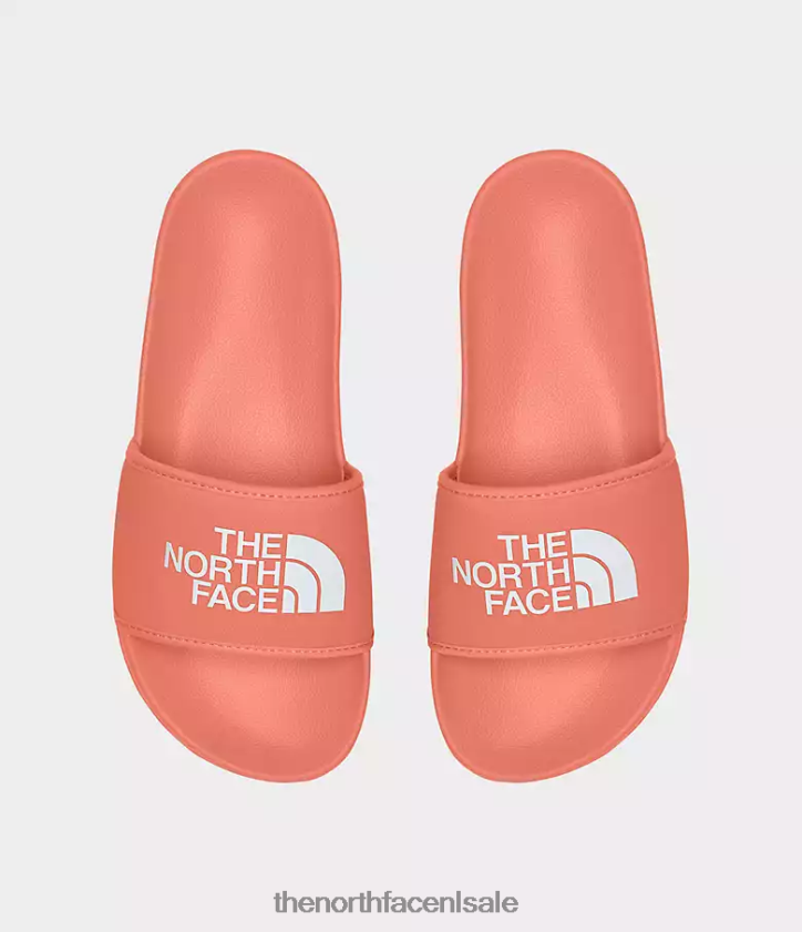 vrouwen basiskampglijbanen iii The North Face P464ZN577 schoenen stoffig koraal oranje/tnf wit