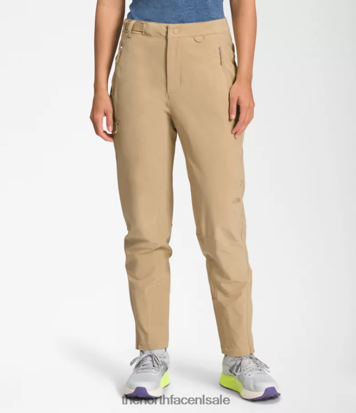 vrouwen bridgeway pro broek The North Face P464ZN167 kleding kaki steen
