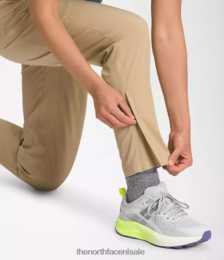 vrouwen bridgeway pro broek The North Face P464ZN167 kleding kaki steen