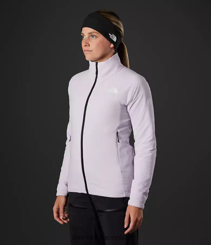 vrouwen casaval hybride jas uit de Summit-serie The North Face P464ZN1143 kleding lavendel mist