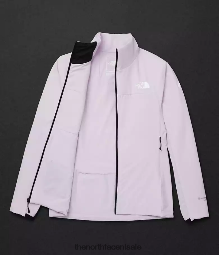 vrouwen casaval hybride jas uit de Summit-serie The North Face P464ZN1143 kleding lavendel mist