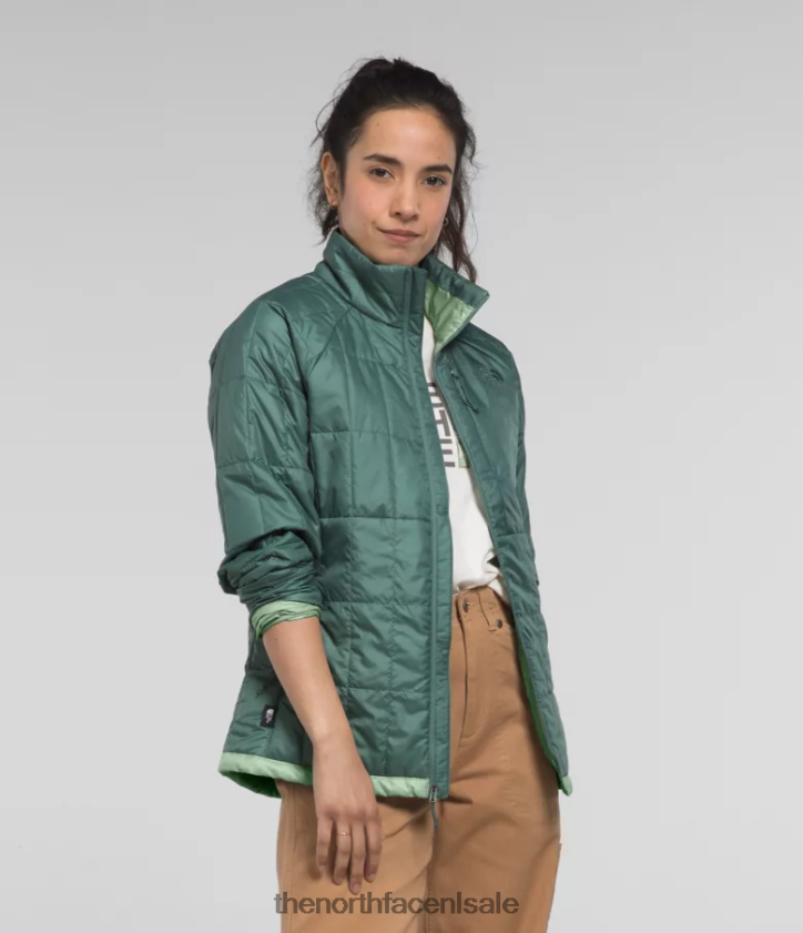 vrouwen circaloft-jas The North Face P464ZN936 kleding donkere salie/mistige salie