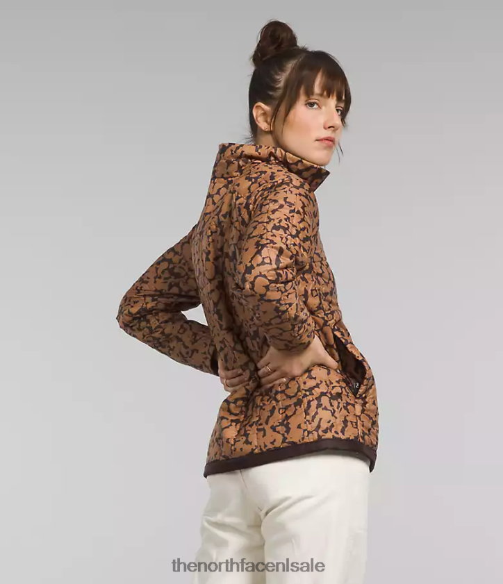 vrouwen circaloft-jas The North Face P464ZN938 kleding grafische kleurstofprint met amandelboter