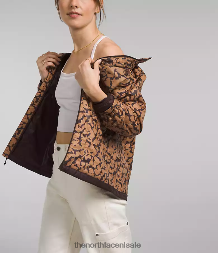 vrouwen circaloft-jas The North Face P464ZN938 kleding grafische kleurstofprint met amandelboter