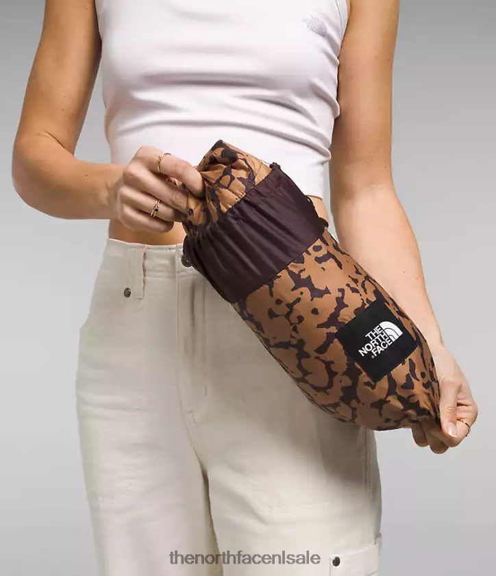 vrouwen circaloft-jas The North Face P464ZN938 kleding grafische kleurstofprint met amandelboter